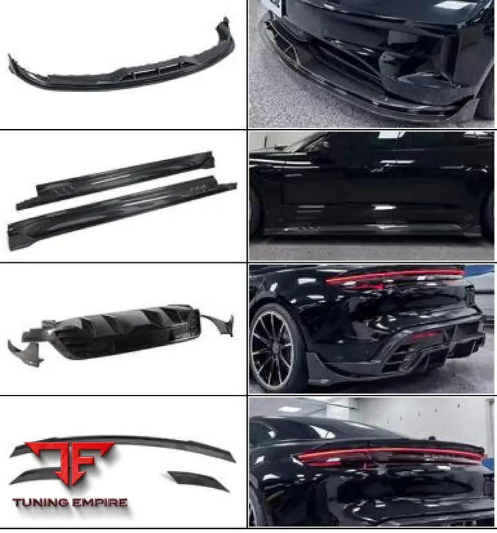 PORSCHE TAYCAN CARBON FIBER PARTS