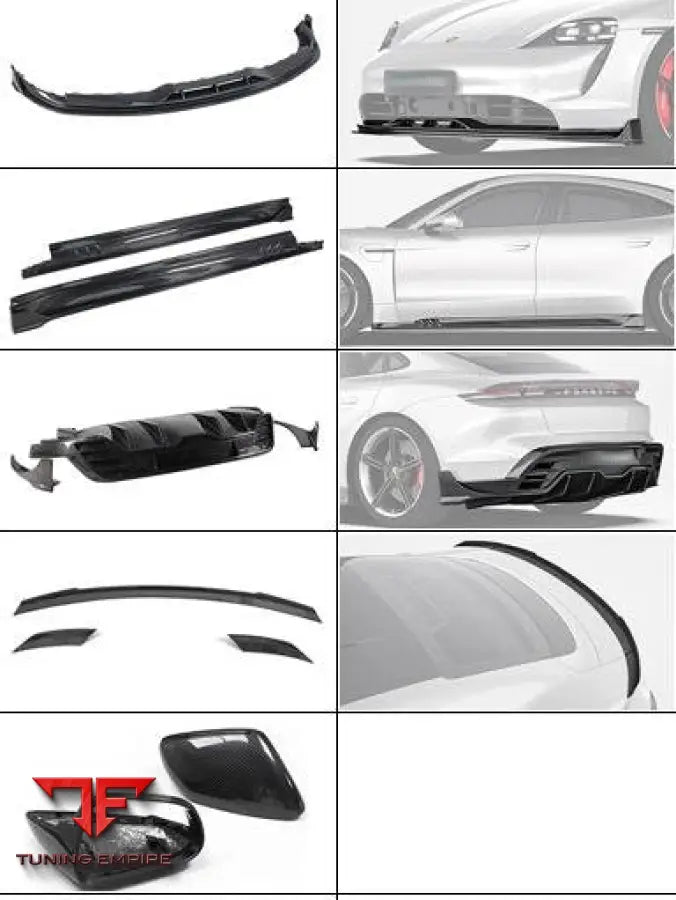 PORSCHE TAYCAN CARBON KIT 2019-2024