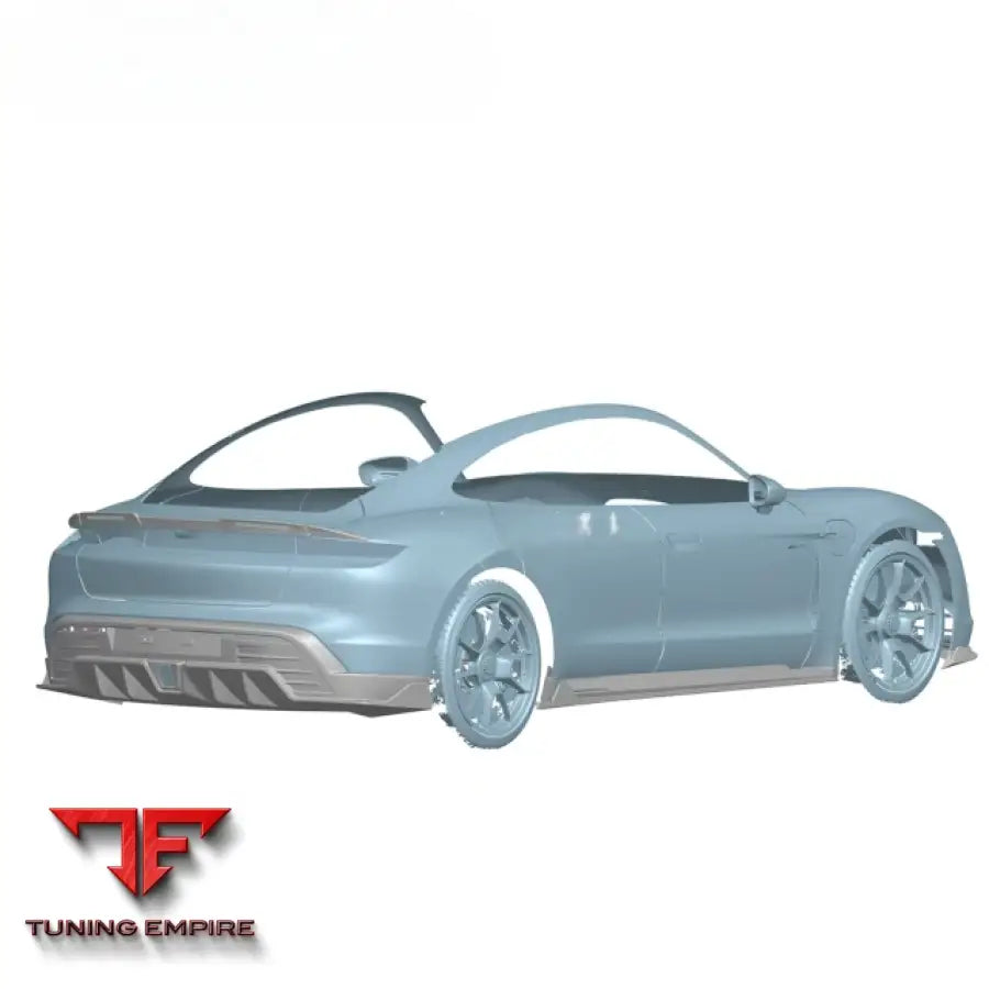 PORSCHE TAYCAN DRY CARBON FIBER BODY KIT PARTS