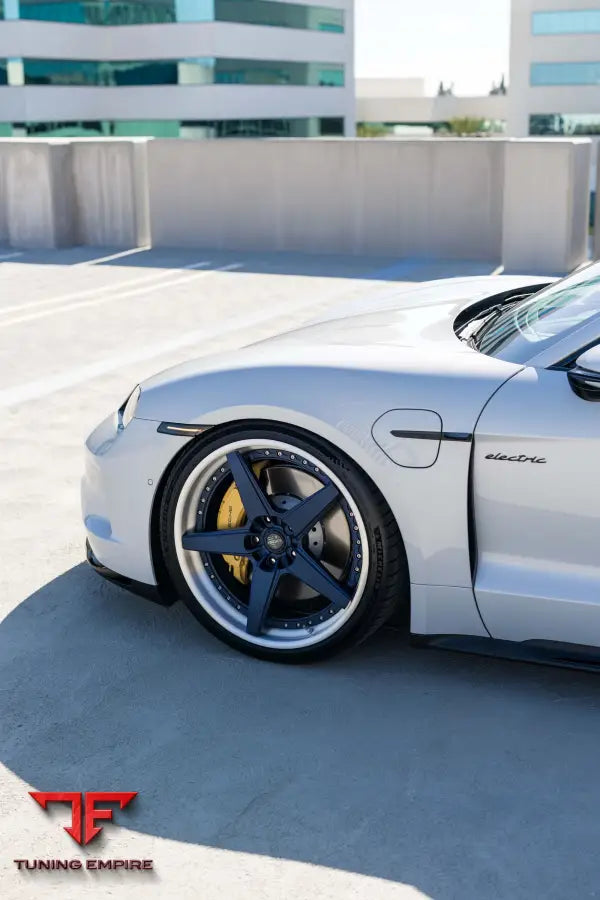 PORSCHE TAYCAN GTS FORGED WHEELS AND EXHAUST SYSTEM