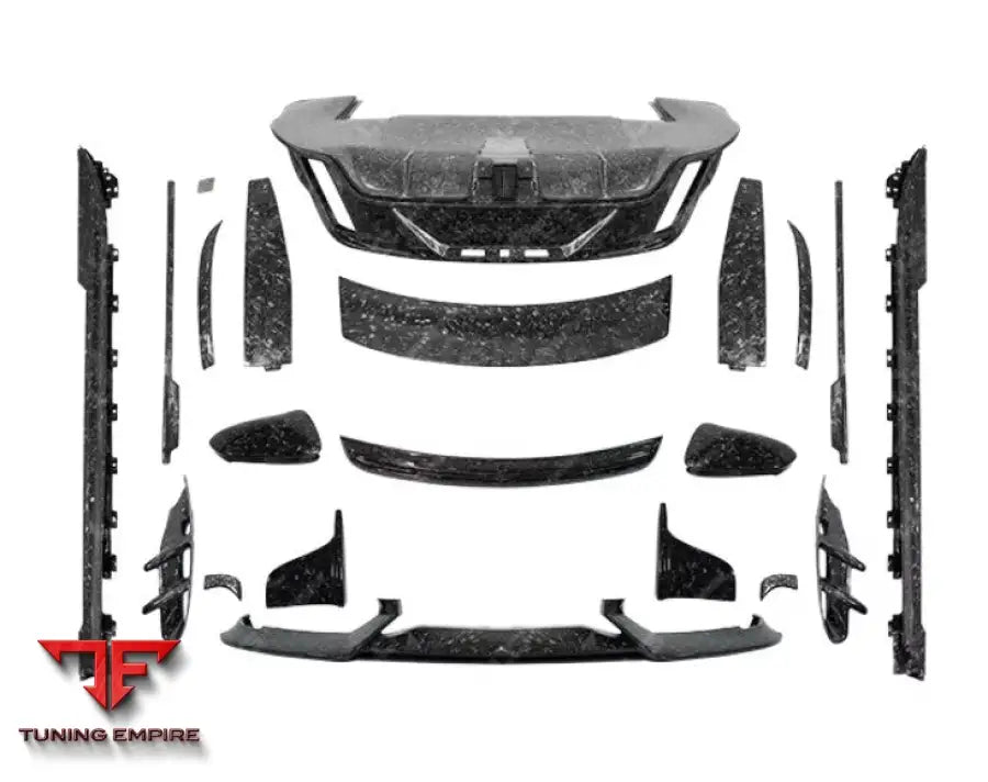 PORSCHE TAYCAN TURBO CARBON FIBER PARTS