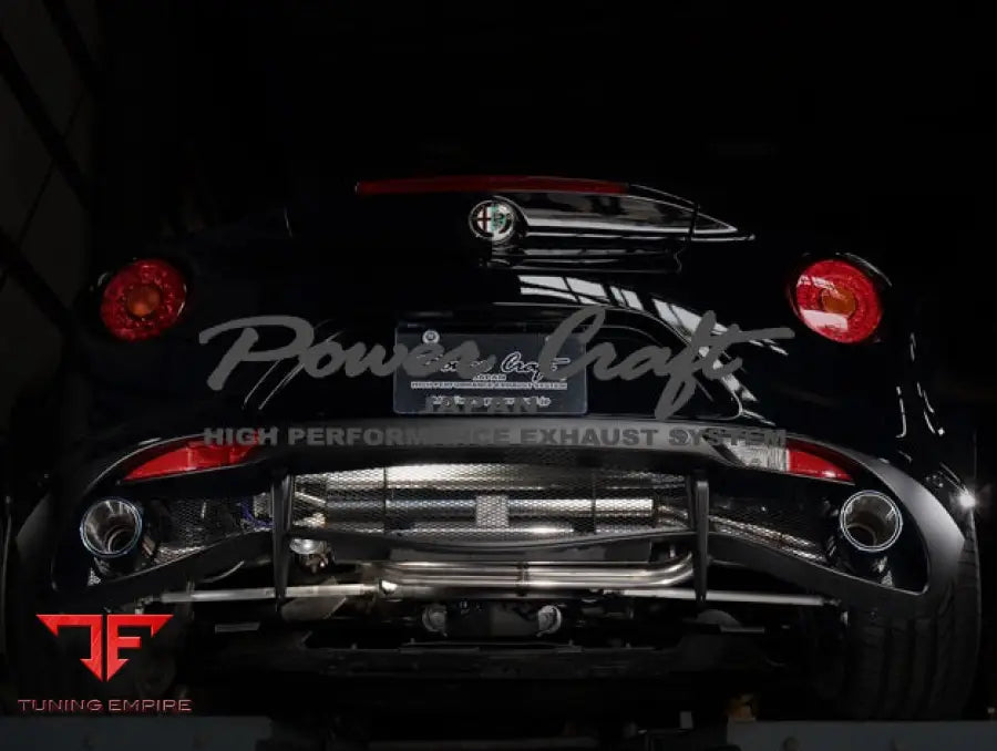 POWERCRAFT ALFA ROMEO 4C EXHAUST SYSTEM