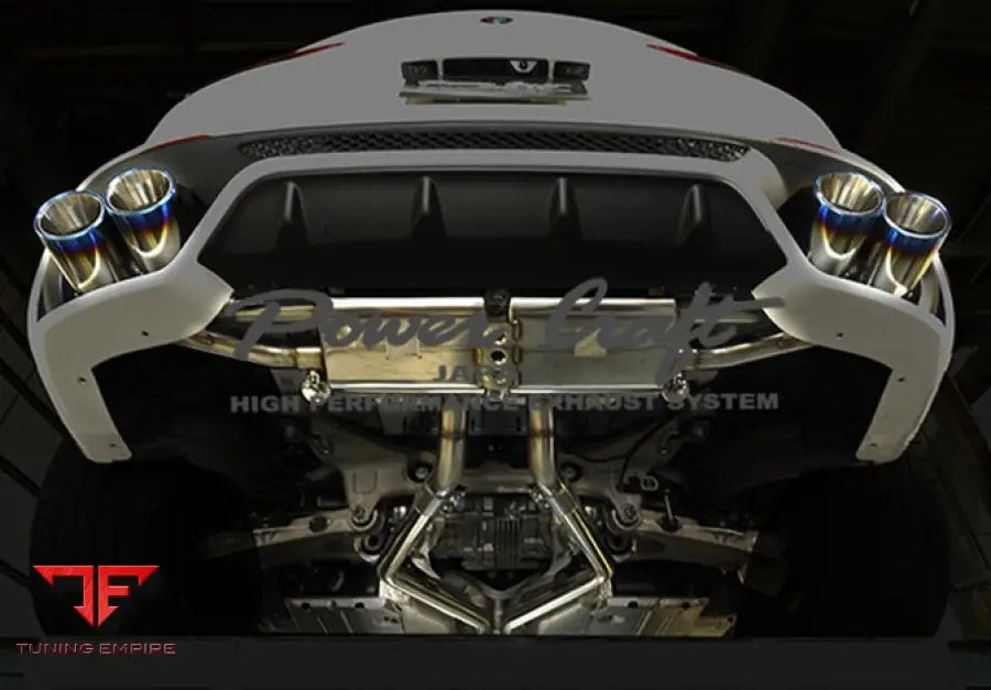 POWERCRAFT ALFA ROMEO STELVIO QUADRIFOGLIO 2.9L EXHAUST SYSTEM