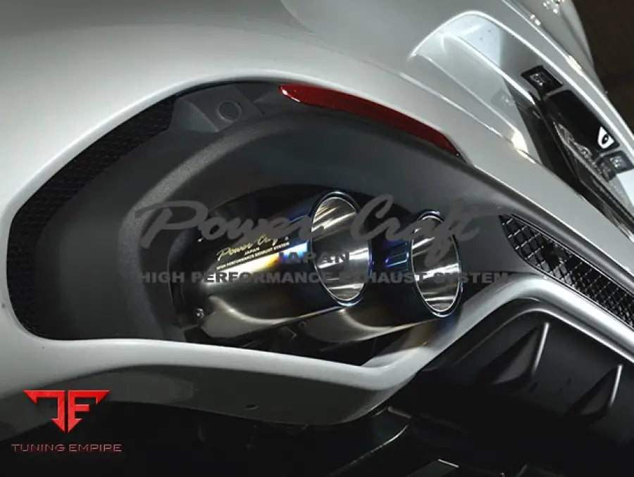 POWERCRAFT ALFA ROMEO STELVIO QUADRIFOGLIO 2.9L EXHAUST SYSTEM