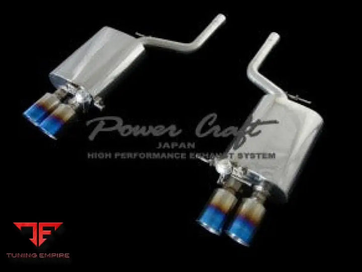 POWERCRAFT BMW E60 M5/E63 M6 HYBRID EXHAUST MUFFLER SYSTEM
