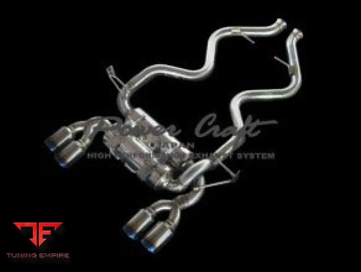 POWERCRAFT BMW E90 E92 M3 CENTER X TUBE HYBRID EXHAUST MUFFLER SYSTEM