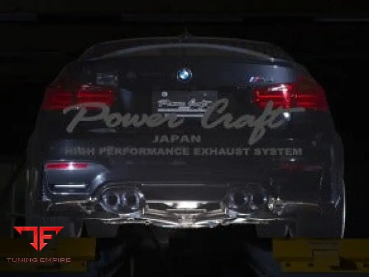 POWERCRAFT BMW F80 M3 / F82 M4 HYBRID EXHAUST MUFFLER SYSTEM