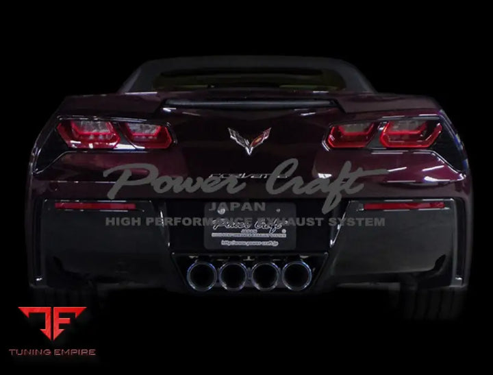POWERCRAFT CORVETTE C7 EXHAUST SYSTEM