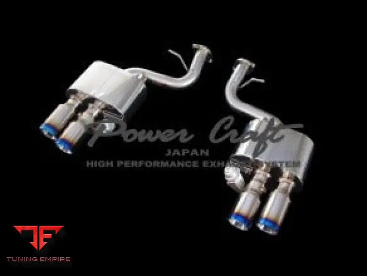 POWERCRAFT FERRARI 599/612 SCAGLIETTI HYBRID EXHAUST MUFFLER SYSTEM