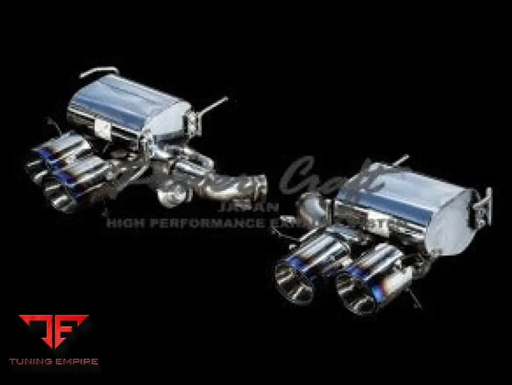 POWERCRAFT FERRARI F12 / TDF FRONT PIPE HYBRID EXHAUST MUFFLER SYSTEM