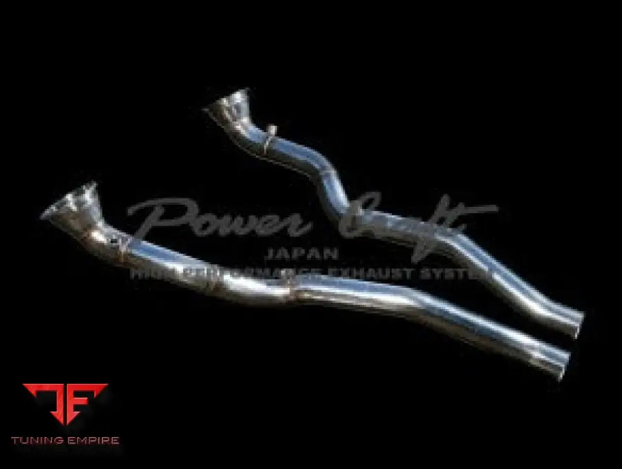 POWERCRAFT FERRARI F12 / TDF FRONT PIPE HYBRID EXHAUST MUFFLER SYSTEM