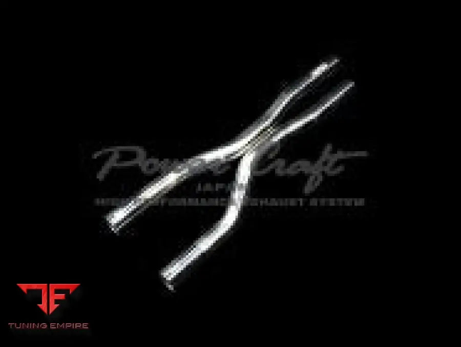 POWERCRAFT FERRARI PORTFINO FRONT PIPE HYBRID EXHAUST MUFFLER SYSTEM