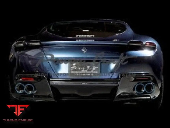 POWERCRAFT FERRARI ROMA HYBRID EXHAUST MUFFLER SYSTEM