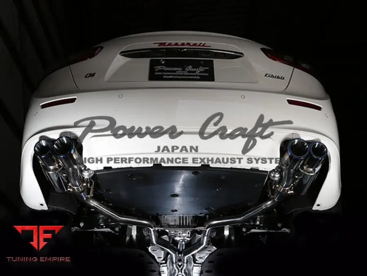 POWERCRAFT MASERATI GHIBLI EXHAUST SYSTEM