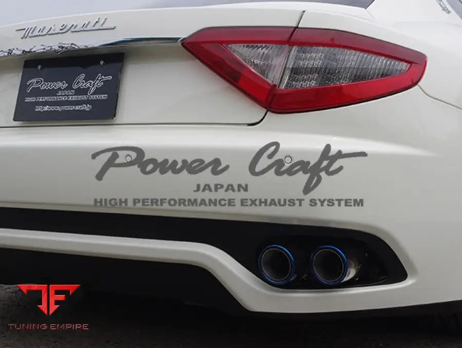 POWERCRAFT MASERATI GRANTURISMO EXHAUST SYSTEM