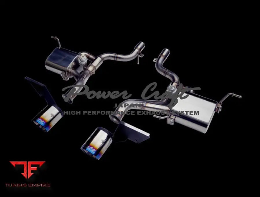 POWERCRAFT MASERATI GRANTURISMO MC STRADALE TYPE EXHAUST SYSTEM