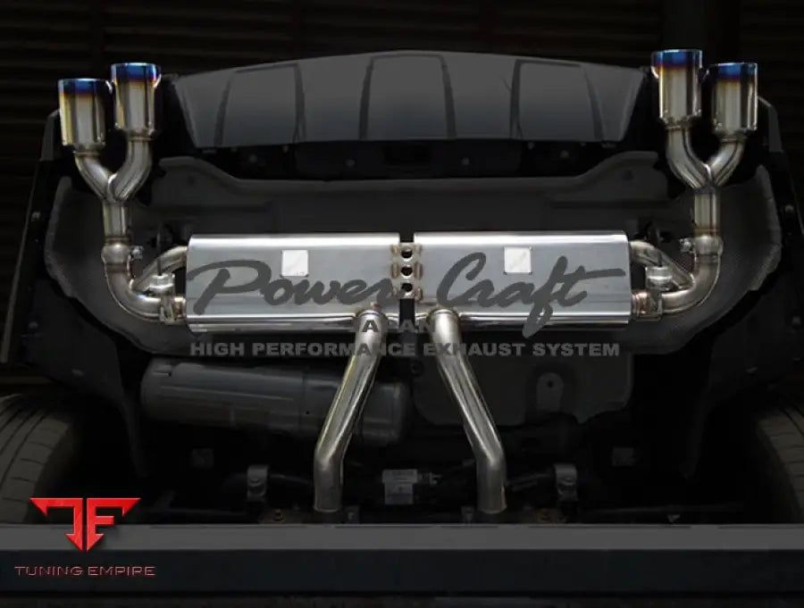 POWERCRAFT MERCEDES BENZ GL63 EXHAUST SYSTEM