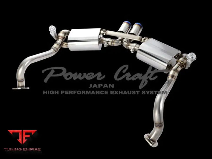 POWERCRAFT PORSCHE 981 CAYMAN / BOXSTER EXHAUST SYSTEM