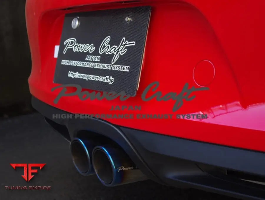 POWERCRAFT PORSCHE 981 CAYMAN / BOXSTER EXHAUST SYSTEM