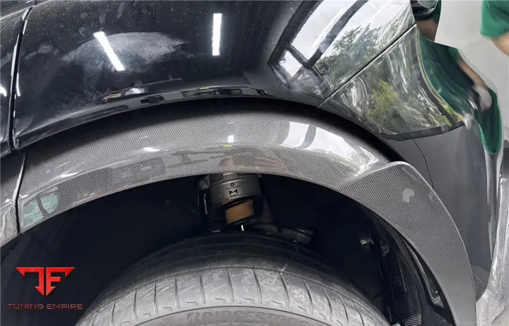 PUROSANGUE FUV TYPE F175 OEM STYLE DRY CARBON FIBER FENDER FLARE BSD