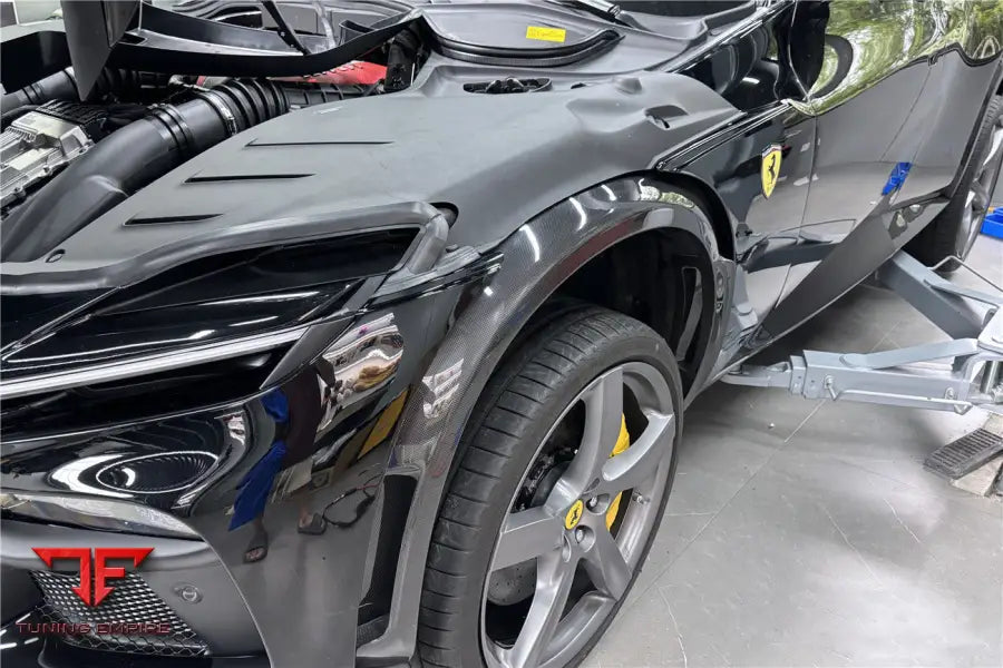 PUROSANGUE FUV TYPE F175 OEM STYLE DRY CARBON FIBER FENDER FLARE BSD