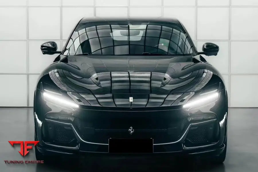 PUROSANGUE FUV TYPE F175 OEM STYLE DRY CARBON FIBER FRONT LIP BSD