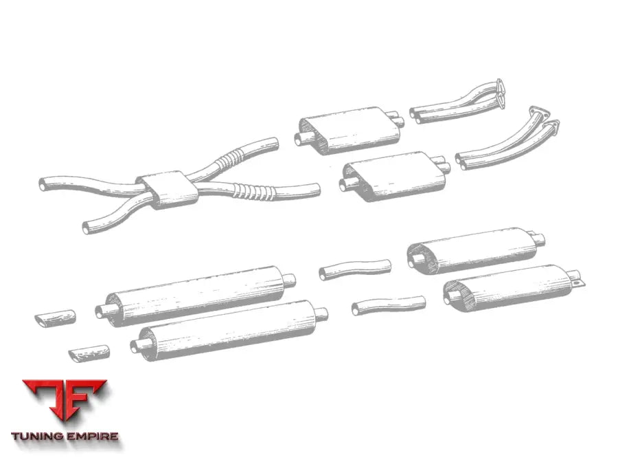 QUICKSILVER ASTON MARTIN DBS V8 (INJECTION) STAINLESS STEEL EXHAUST (1969-72)