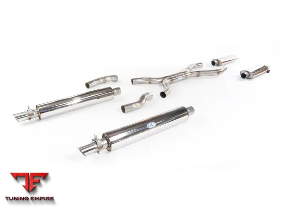 QUICKSILVER ASTON MARTIN V8 INC. VANTAGE AND VOLANTE STAINLESS STEEL SPORT EXHAUST (1973-89)