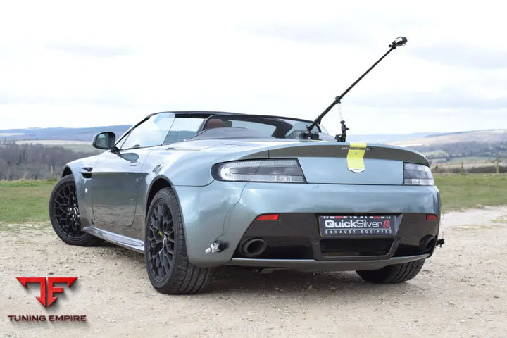 QUICKSILVER ASTON MARTIN V8 VANTAGE INC. AMR - TITANIUM ULTRALIGHT REAR EXHAUST SECTION (2005-18)