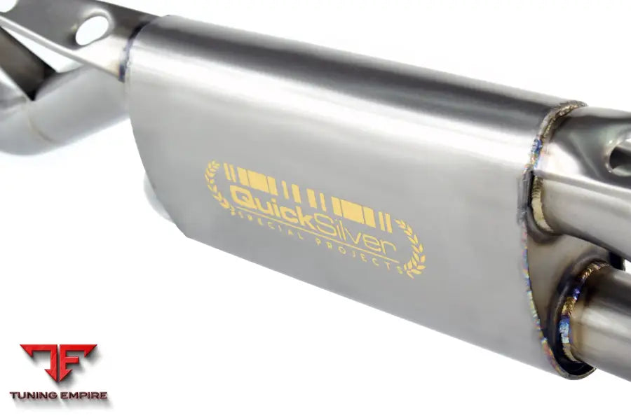 QUICKSILVER ASTON MARTIN V8 VANTAGE INC. AMR - TITANIUM ULTRALIGHT REAR EXHAUST SECTION (2005-18)