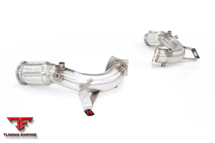 QUICKSILVER AUDI R8 V10 (WITH GPFS) SPORT EXHAUST WITH SOUND ARCHITECT™ OR GPF DELETE PIPES (2020 ON EURO SPEC)