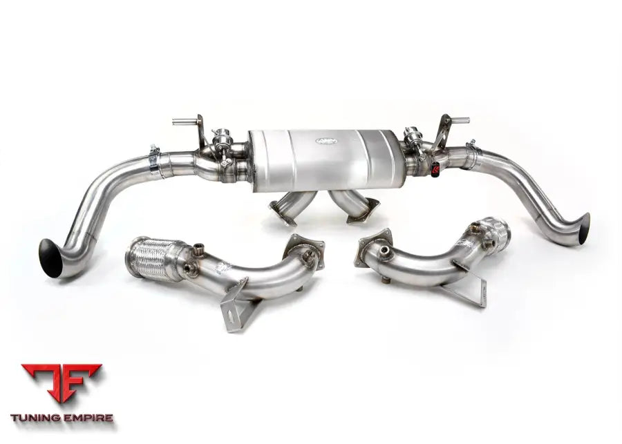 QUICKSILVER AUDI R8 V10 (WITH GPFS) SPORT EXHAUST WITH SOUND ARCHITECT™ OR GPF DELETE PIPES (2020 ON EURO SPEC)
