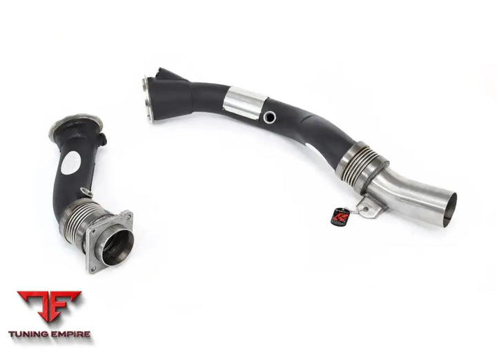 QUICKSILVER BMW M4 AND M3 (F82-F83) - PRIMARY CATALYST DELETE PIPES (2014 ON) EX-DEMO