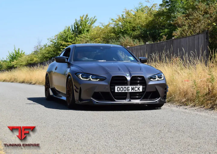 QUICKSILVER BMW M4 G82 AND G83 - CERAMIC COATED PRIMARY CATALYST DELETE PIPES (2021 ON)