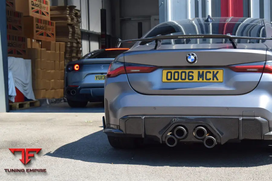 QUICKSILVER BMW M4 G82 AND G83 - CERAMIC COATED PRIMARY CATALYST DELETE PIPES (2021 ON)