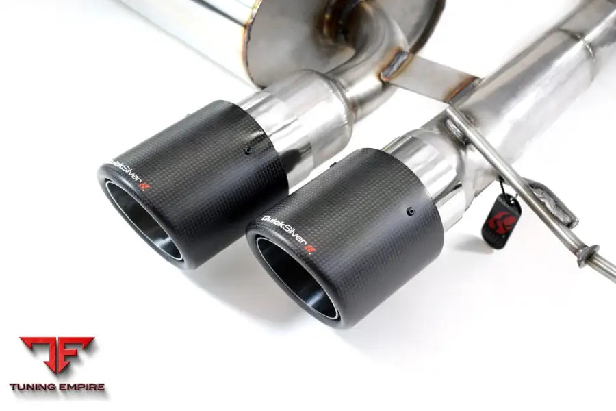 QUICKSILVER BMW M4 G82 G83 (2021 ON) STANDARD EXIT SPORT EXHAUST WITH SOUND ARCHITECT™ WITH OR WITHOUT OPF DELETE PIPES.