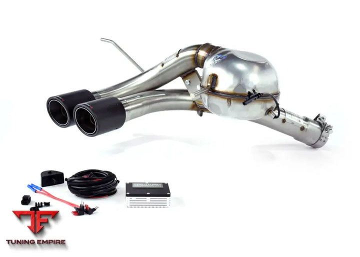 QUICKSILVER LAND ROVER DEFENDER D200 D240 D250 D300 D350 90 110 AND 130 - SOUND GENERATOR EXHAUST SYSTEM WITH SOUND