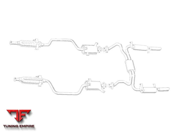 QUICKSILVER MASERATI KYALAMI STAINLESS STEEL EXHAUST (1975-83)
