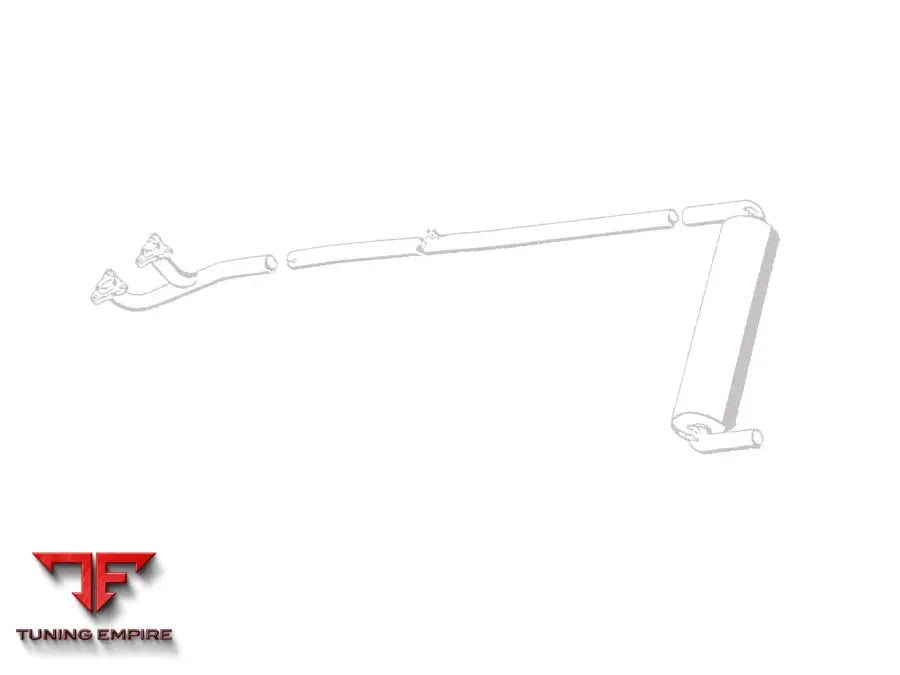 QUICKSILVER MERCEDES 300 SL COUPE OR ROADSTER (W198) STAINLESS STEEL EXHAUST (1954-63)