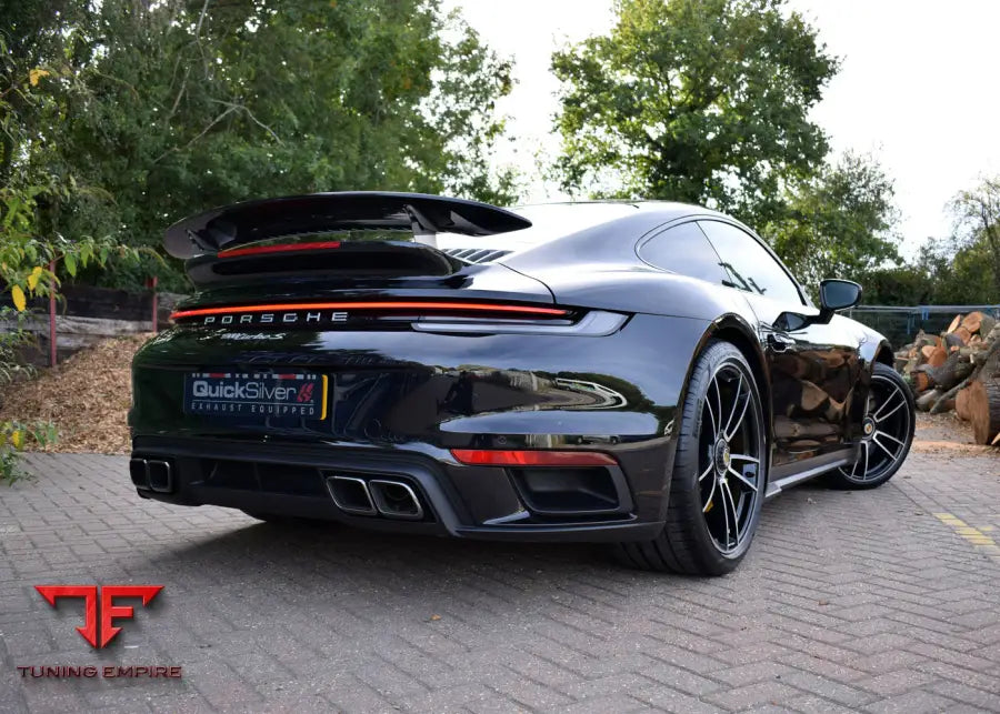 QUICKSILVER PORSCHE 911 TURBO AND TURBO S (992) - TITAN SPORT EXHAUST WITH SOUND ARCHITECT™ (2019 ON)