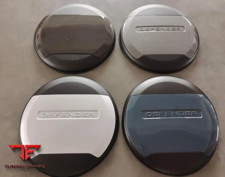 RANGE ROVER DEFENDER 90 110 130 GLOSSY BLACK SPARE TIRE COVER