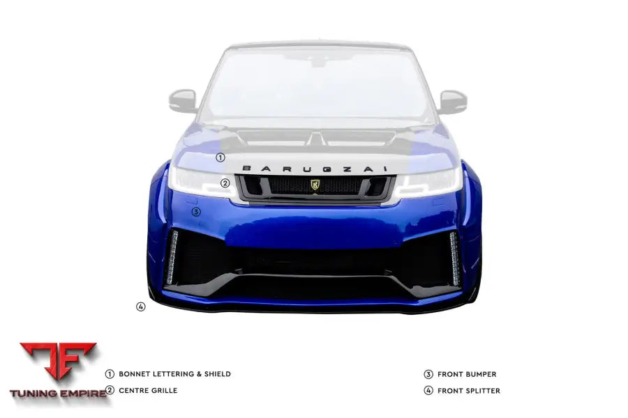 CABARO 2018 – 2022 WIDE BODYKIT
