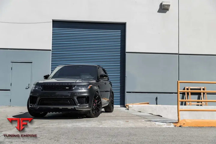 RANGE ROVER SPORT FORGED WHEELS AND EXHAUST SYSTEM
