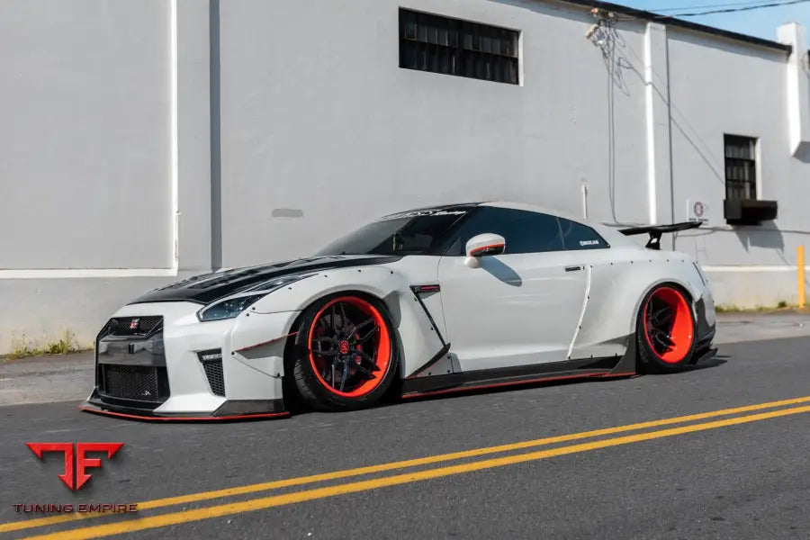 ROCKET BUNNY WIDEBODY NISSAN GT-R FORGED WHEELS