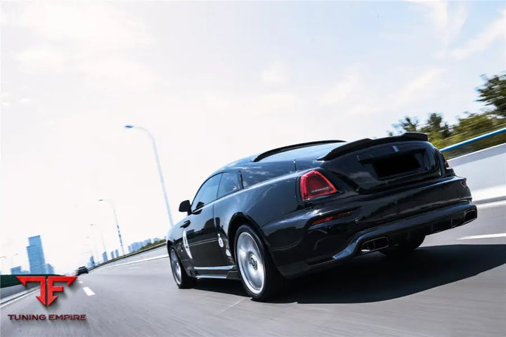 ROLLS-ROYCE WRAITH BKSS STYLE CARBON FIBER TRUNK SPOILER BSD