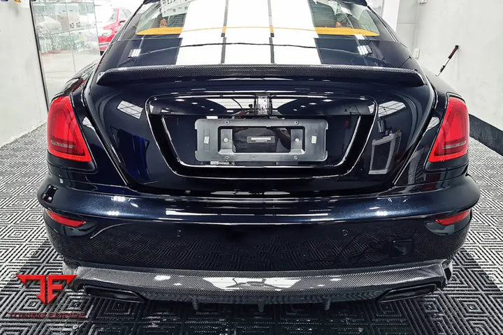 ROLLS-ROYCE WRAITH BKSSII STYLE CARBON FIBER TRUNK SPOILER BSD