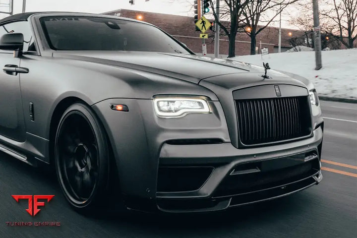 ROLLS-ROYCE WRAITH & DAWN BKSS PORTION CARBON FIBER FRONT BUMPER BSD