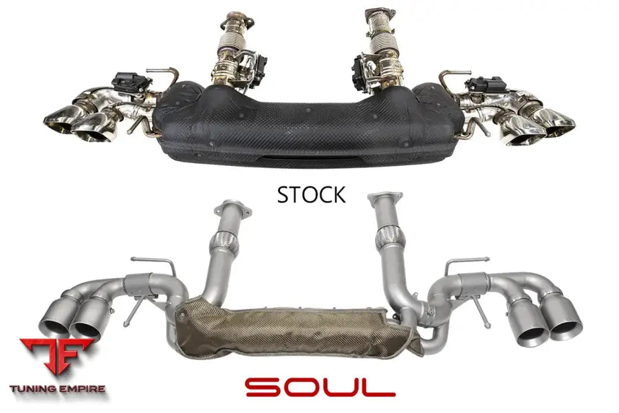 SOUL CHEVROLET C8 CORVETTE SOUL VALVED EXHAUST SYSTEM