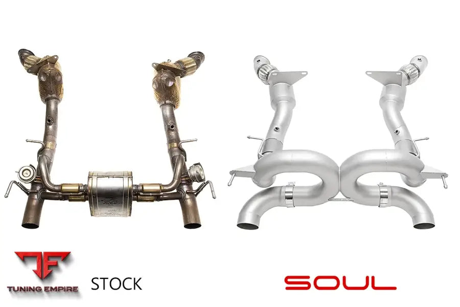 SOUL FERRARI 488 / PISTA SOUL 3.5″ PERFORMANCE EXHAUST SYSTEMS