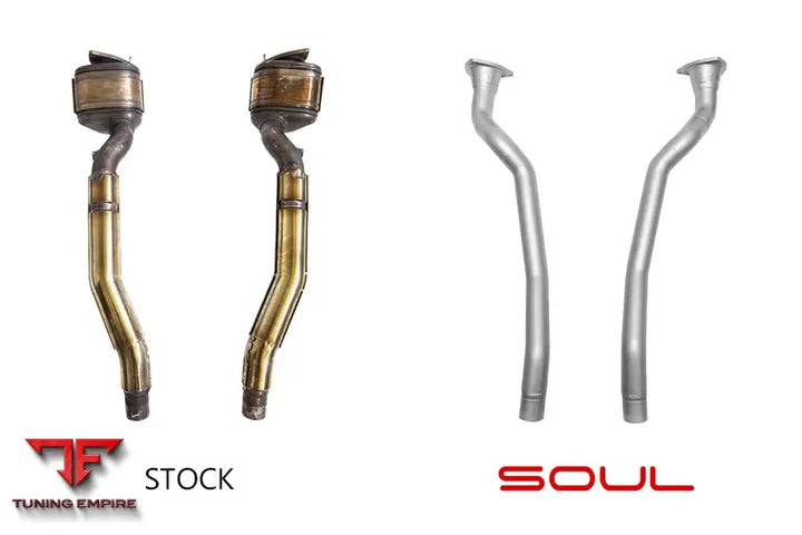 SOUL FERRARI FF / GTC4LUSSO V12 SOUL COMPETITION DOWNPIPES